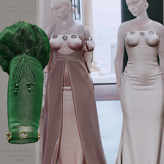 .ET. Lendsey Sleeves (add me) Emerald