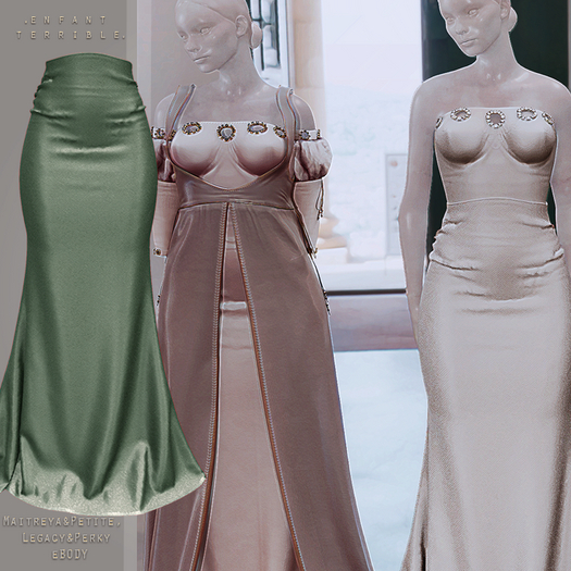 .ET. Lendsey Skirt (add me) Jade