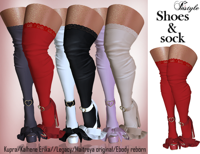 Sale!!! InStyle - Shoes & sock - RED
