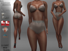 "GCD" Ursula Bra & Panty Set Nude