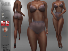 "GCD" Ursula Bra & Panty Set Pink