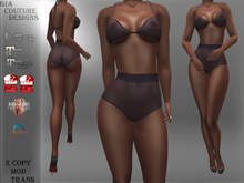 "GCD" Ursula Bra & Panty Set Purple