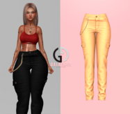Galagher - Lara Pants Yellow