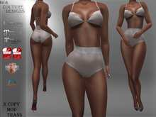 "GCD" Ursula Bra & Panty Set White