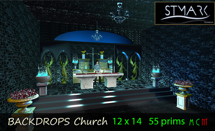 BACKDROPS - Church