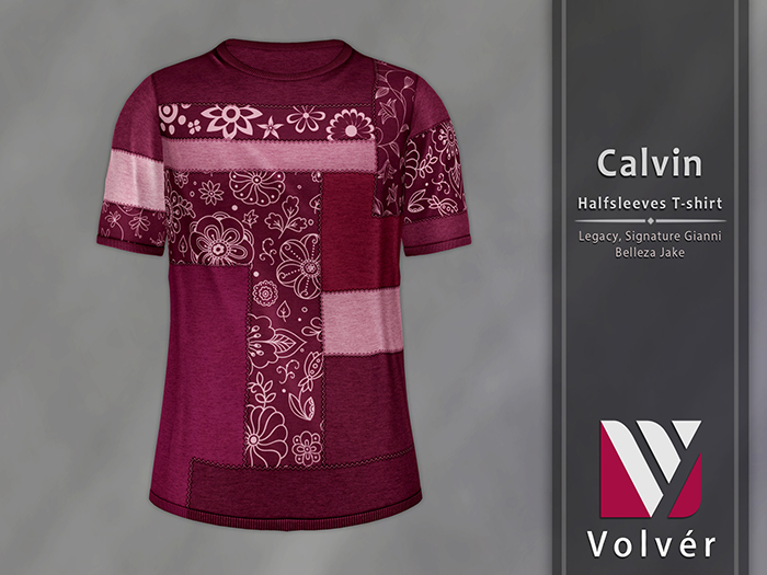 //Volver// Calvin T-shirt - Maroon