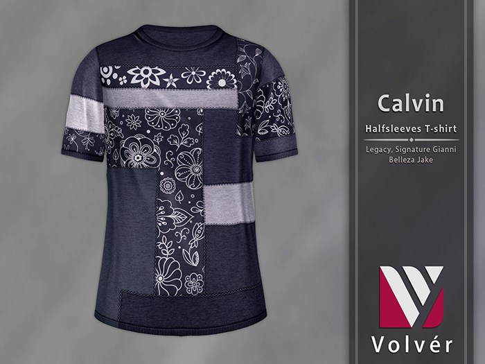 //Volver// Calvin T-shirt - Navy