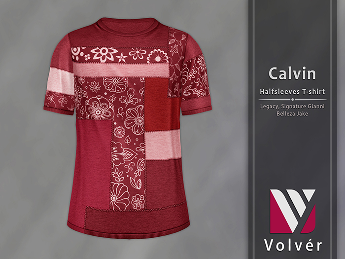 //Volver// Calvin T-shirt - Red