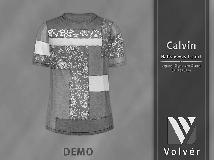 //Volver// Calvin T-shirt - DEMO