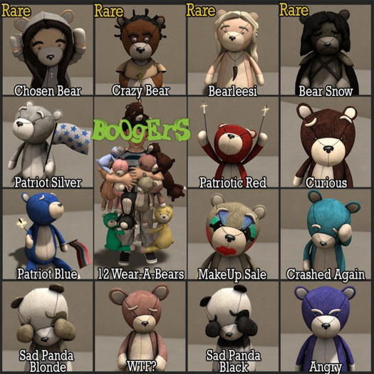 <:*BoOgErS*:> Wear-A-Bear Hang Tan (Add Me)