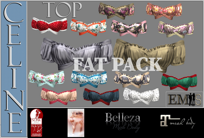 EMS - CELINE TOP - FAT PACK