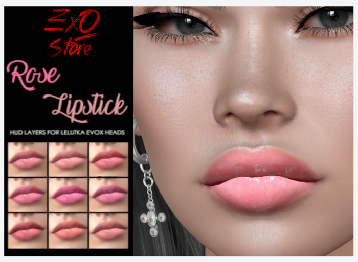 +EXO+ ROSE LIPSTICK LEL EVO EVOX