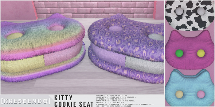 [Kres] Cookie Kitty Seat - PG