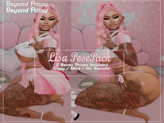 //BP Lisa PosePack- Ad To Unpack