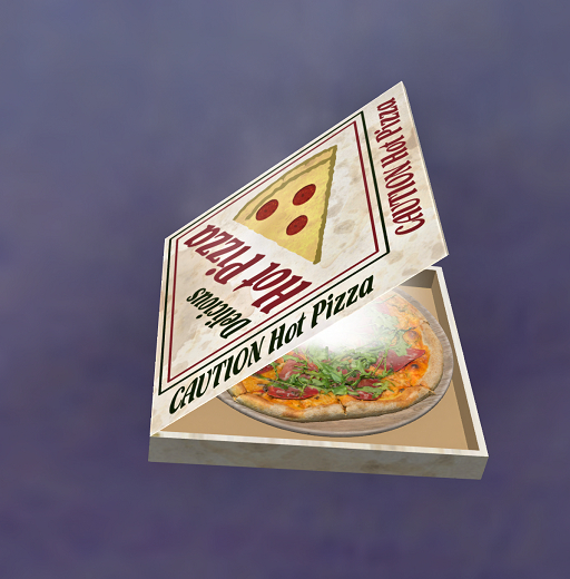 Steamy Hot Pizza in Open Box 3Li