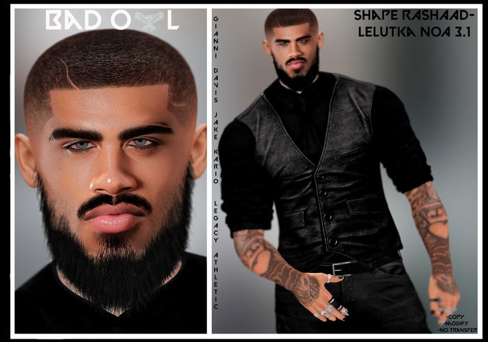 SHAPE RASHAAD -LELUTKA NOA 3.1