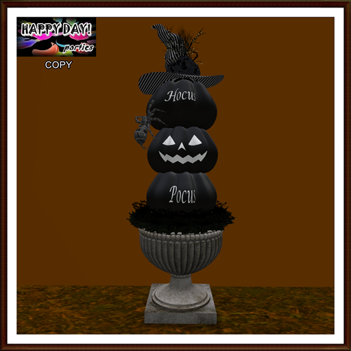 Halloween - Hocus Pocus Urn