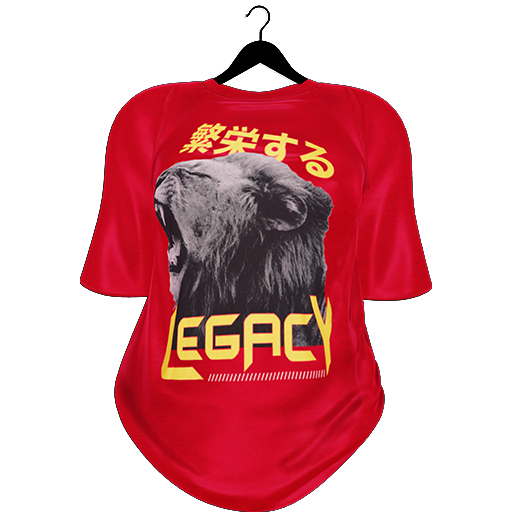 Melange: Chelsea Top [Red]