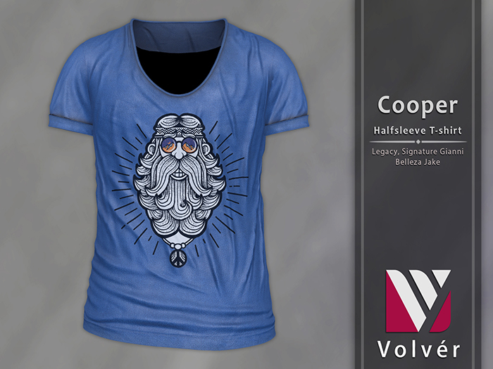 //Volver// Cooper T-shirt - Blue