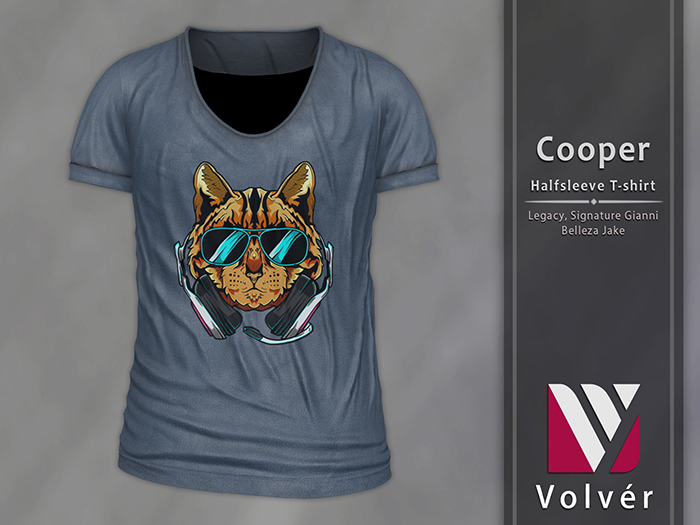 //Volver// Cooper T-shirt - Indigo Blue