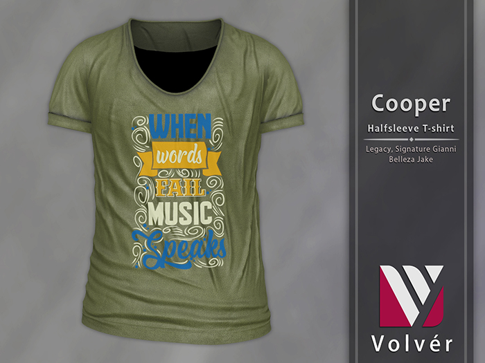 //Volver// Cooper T-shirt - Military