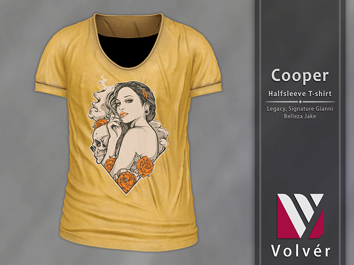 //Volver// Cooper T-shirt - Yellow