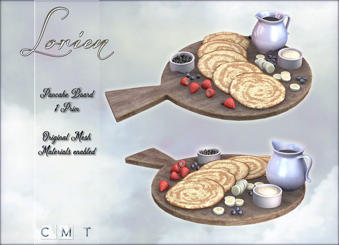 LORIEN PANCAKE BOARD BOXED