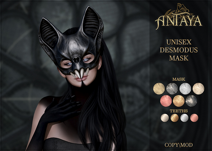 :: ANTAYA :: Unisex desmodus mask FATPACK (wear)