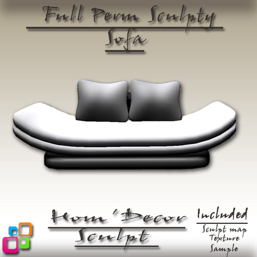 Sculpted Sofa Full perm