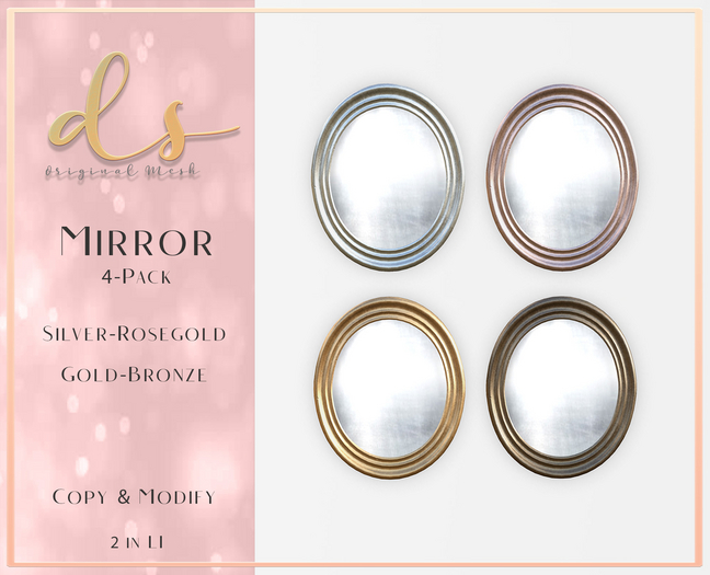 DS - Mirror - 4 Pack