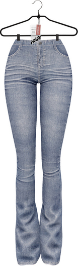 OSMIA - Grace.Flare.Jeans - Washed Light Blue