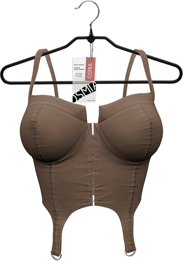 OSMIA - Grace.Top - Brown
