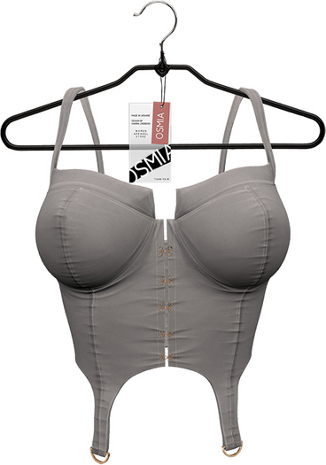 OSMIA - Grace.Top - Gray