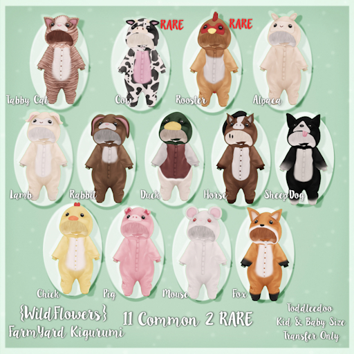 {WF} Farm Yard Kigurumi {K} SheepDog