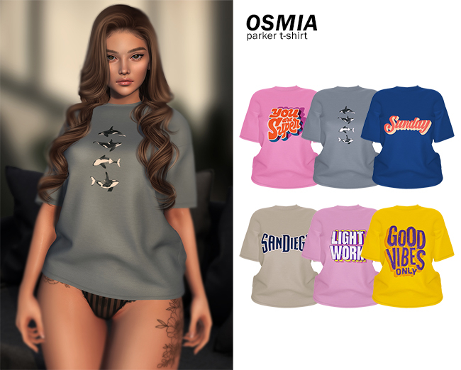 OSMIA - Paige T-Shirt [Pattern 3]