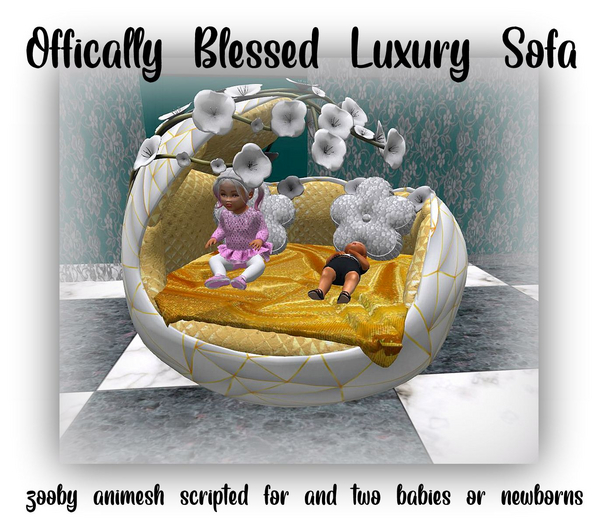 MERCI~ OFFICALLY BLESSED LUXURY SOFA