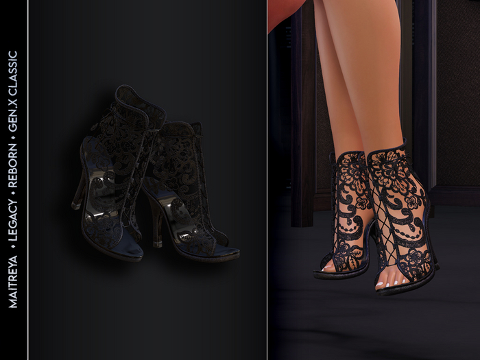 ::WD:: Shoes Brigitte - Black