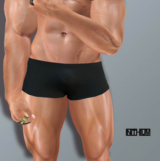 Brutal Short Shorts Leather Black - Kario Flex