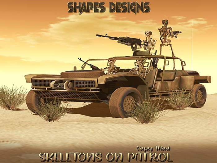 SSD SKELETONS ON PATROL  BOX