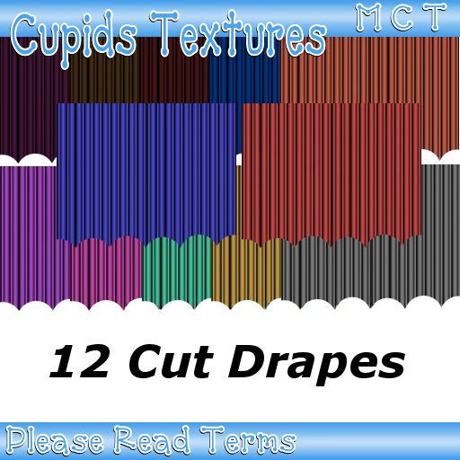 12 Cut Drapes
