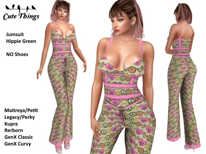 [CT] Jumpsuit - Hippie Green