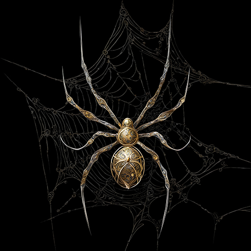 Texture - Spider - Gold/Silver_A008