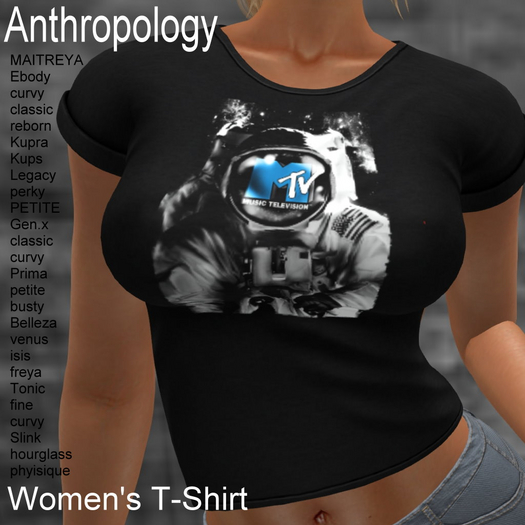 MTV Astronaut Women's T-Shirt (WTTA)
