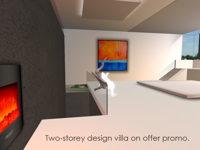 Two-storey design villa