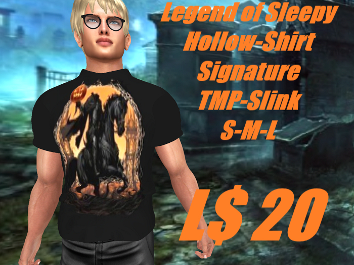 Halloween-Legend of Sleepy Hollow-Men's Mesh Shirt