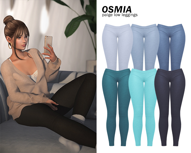 OSMIA - Paige Low Leggings [Cold]