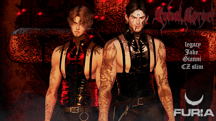 [Furia] - Evhal Corset - Fatpack