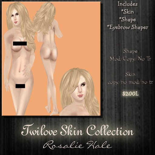 Rosalie Hale Cullen Shape & Skin