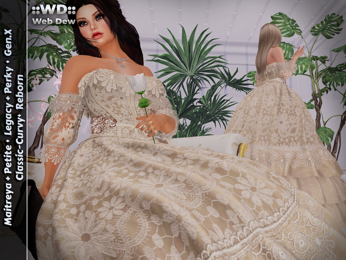 ::WD:: Dress Fleur - Beige