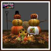 Thanksgiving - Pilgrims in Harvest Time